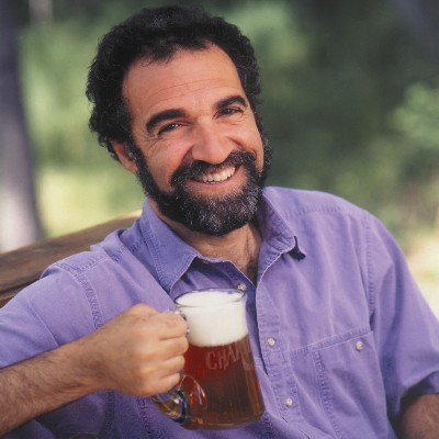 Ben Granger of Bierkraft holding a beer, circa 2011