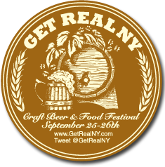 Get Real NY Craft Beer and Cask Ale Festival logo, September 25-26, 2010