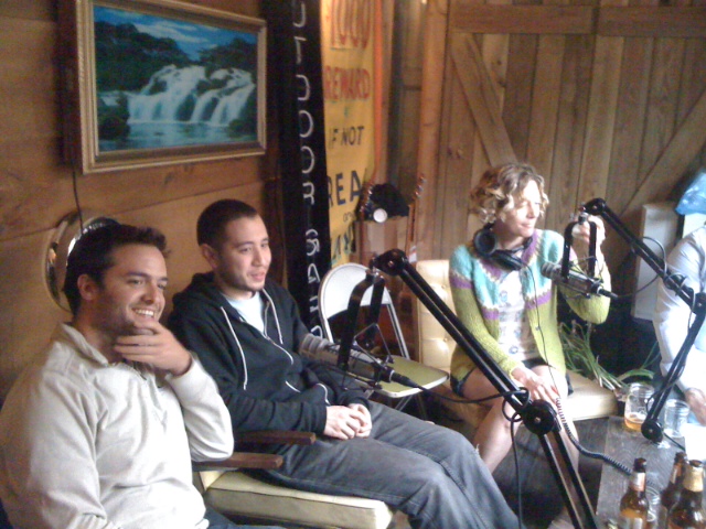 Mike Cadoux of Peak Organic Brewing Company with Jonathan Stan and Jen Schwertman on Beer Sessions Radio, April 2011