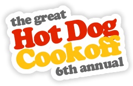 The Great Hot Dog Cookout 6th Annual event logo, 2011