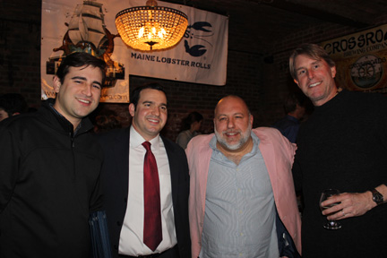 Four beer industry figures at Brewer's Choice, 2014: Edward Baker, Beer 